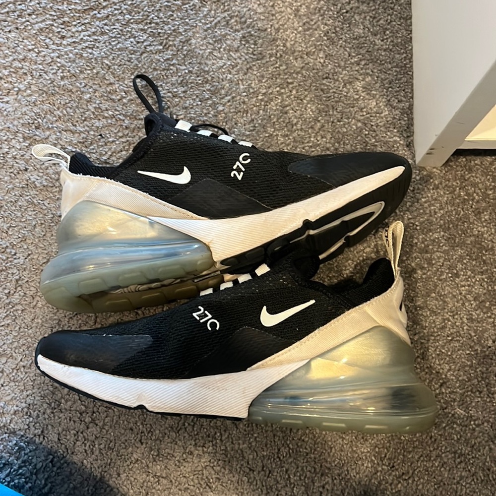 Nike Air Max 270 Black White Pure Platinum